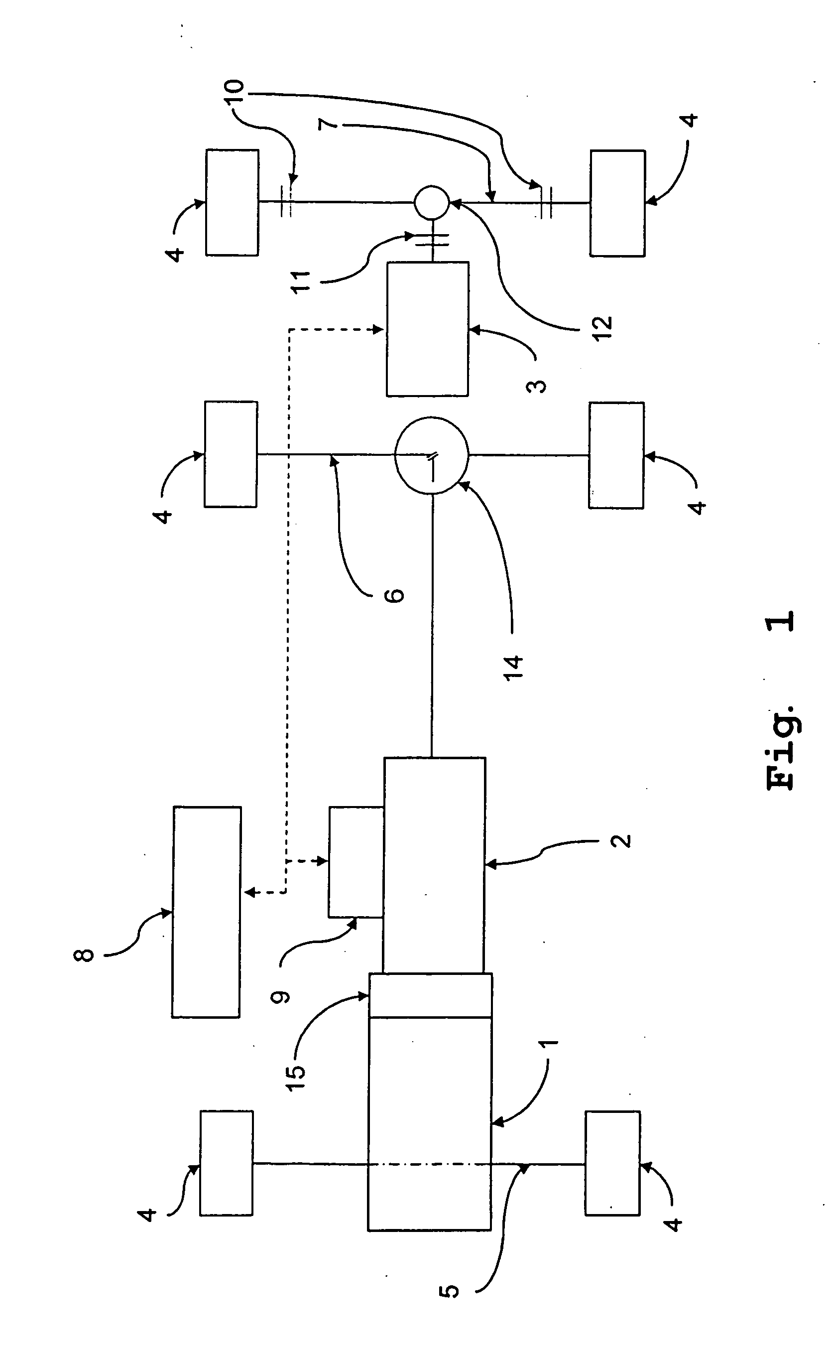 Drive train for a motor vehicle and method of operating a drive train of a motor vehicle