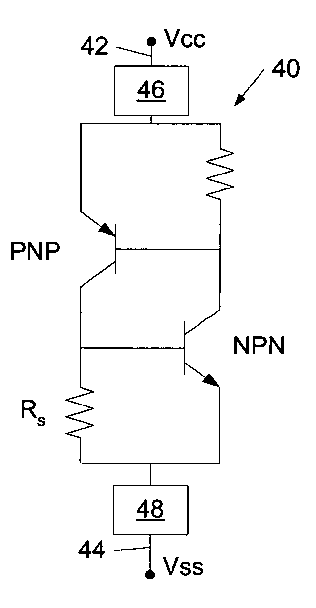 Memory cell array latchup prevention