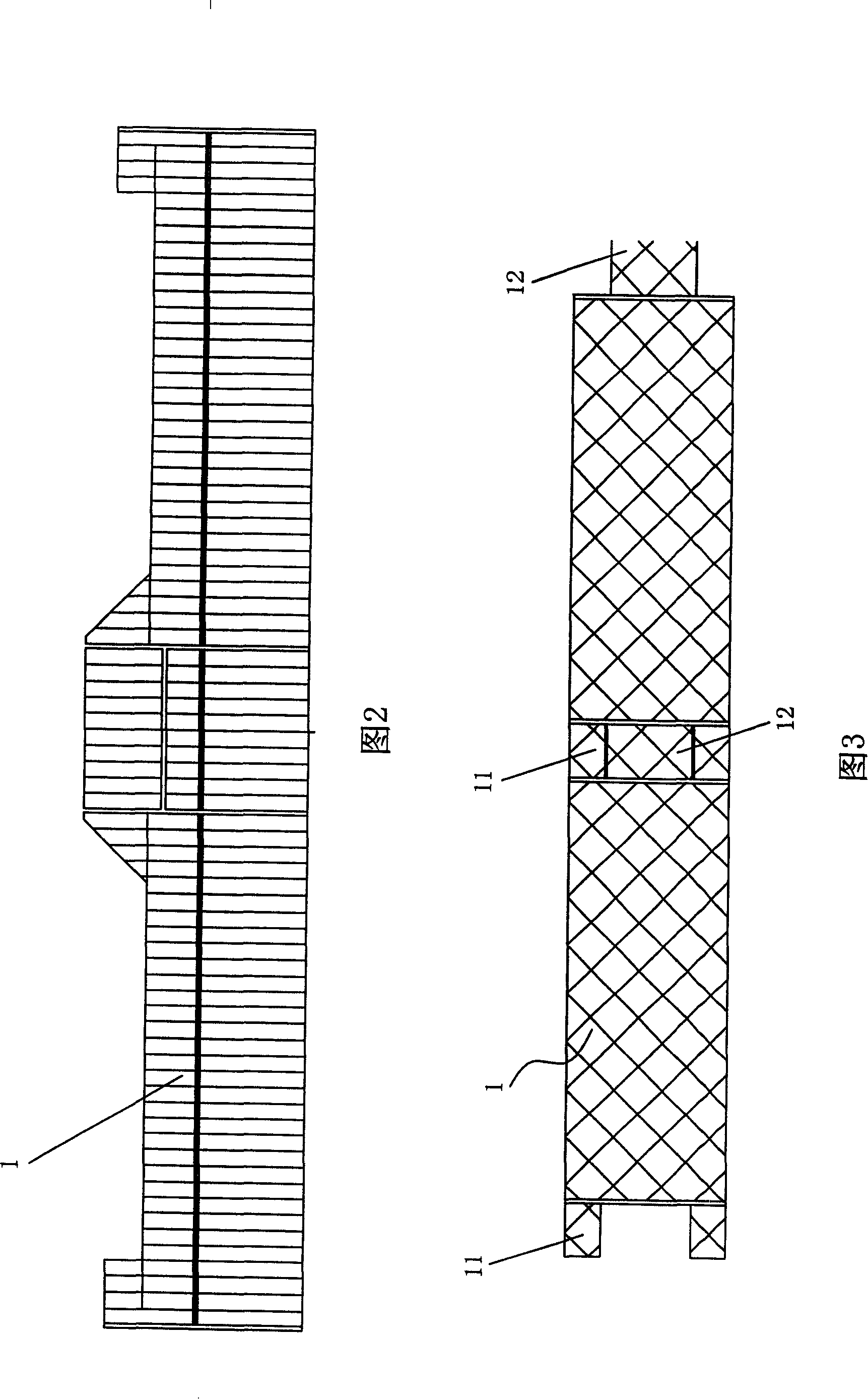 Oversize ageing furnace for aluminium profile