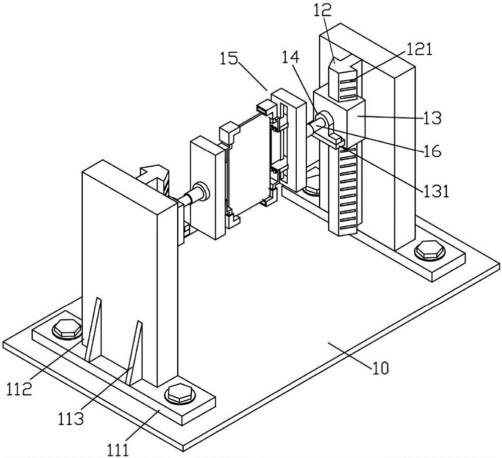 Welding device of electronic elements on integrated circuit board