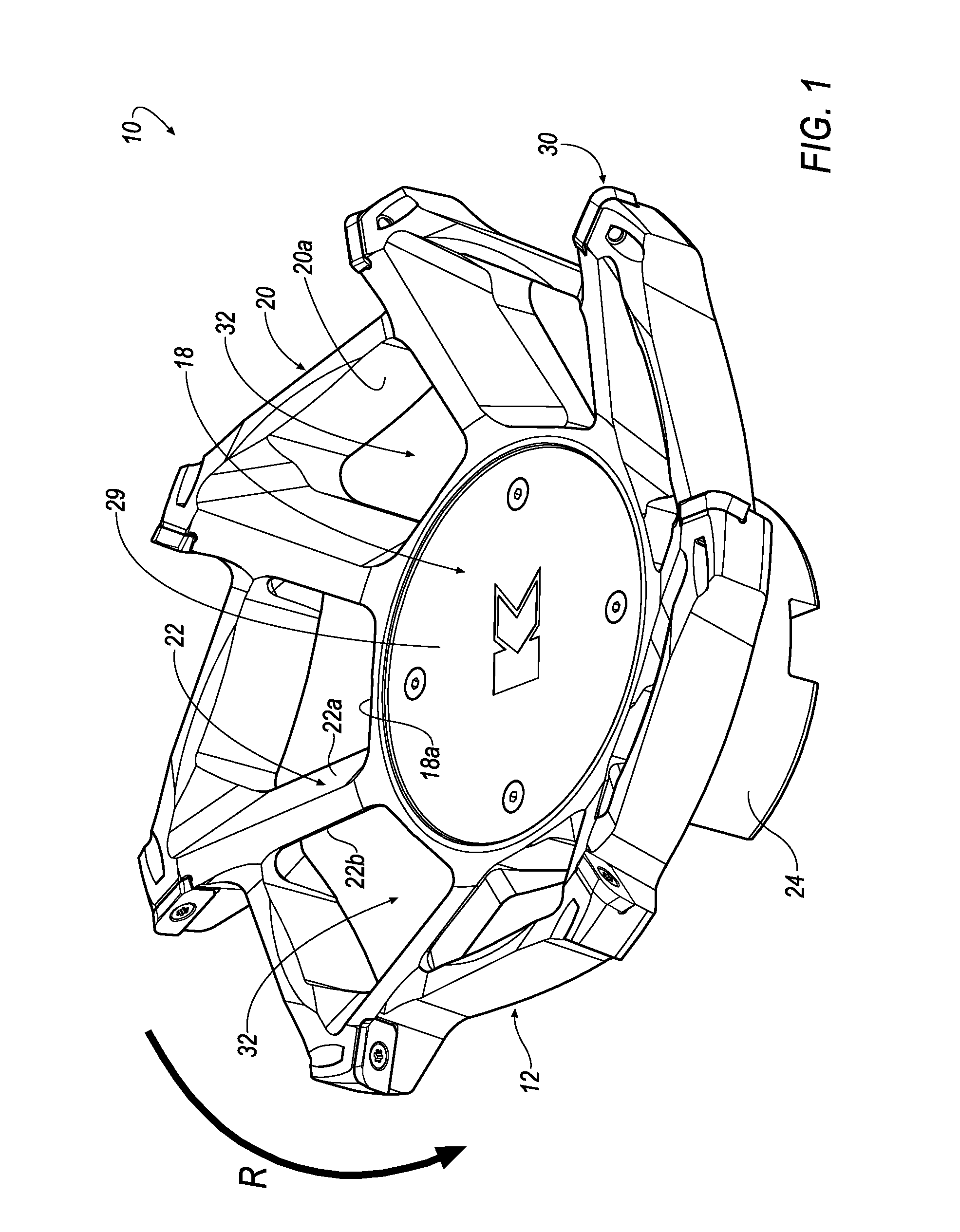 Rotary cutting tool with effective chip evacuation
