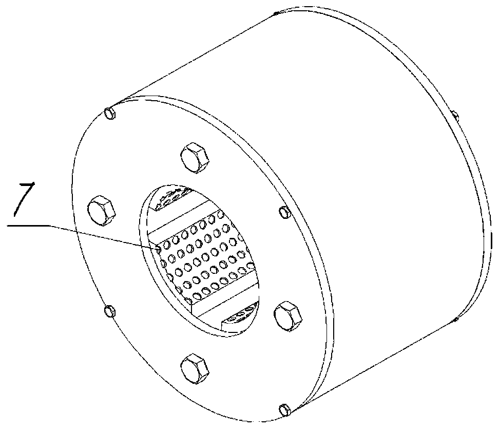 A self-lubricating sliding bearing with full-life surface texture