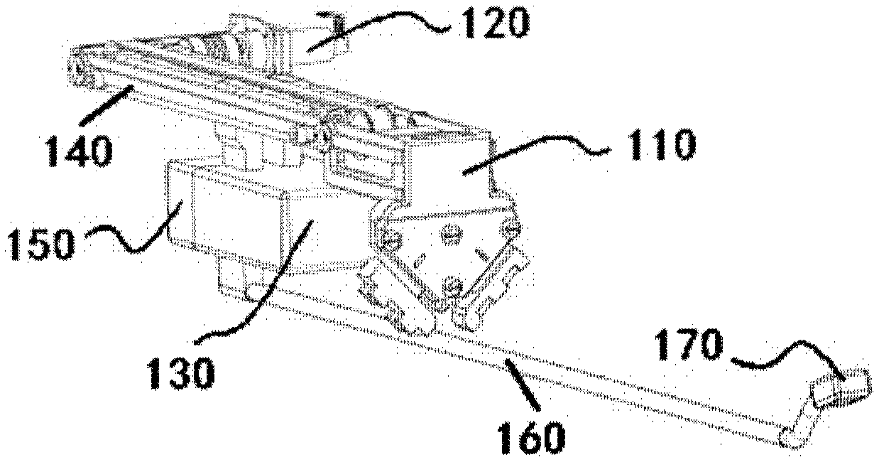 Mode reconstructed minimally invasive surgical robot slave hand system