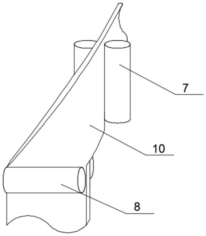 Building material spraying device
