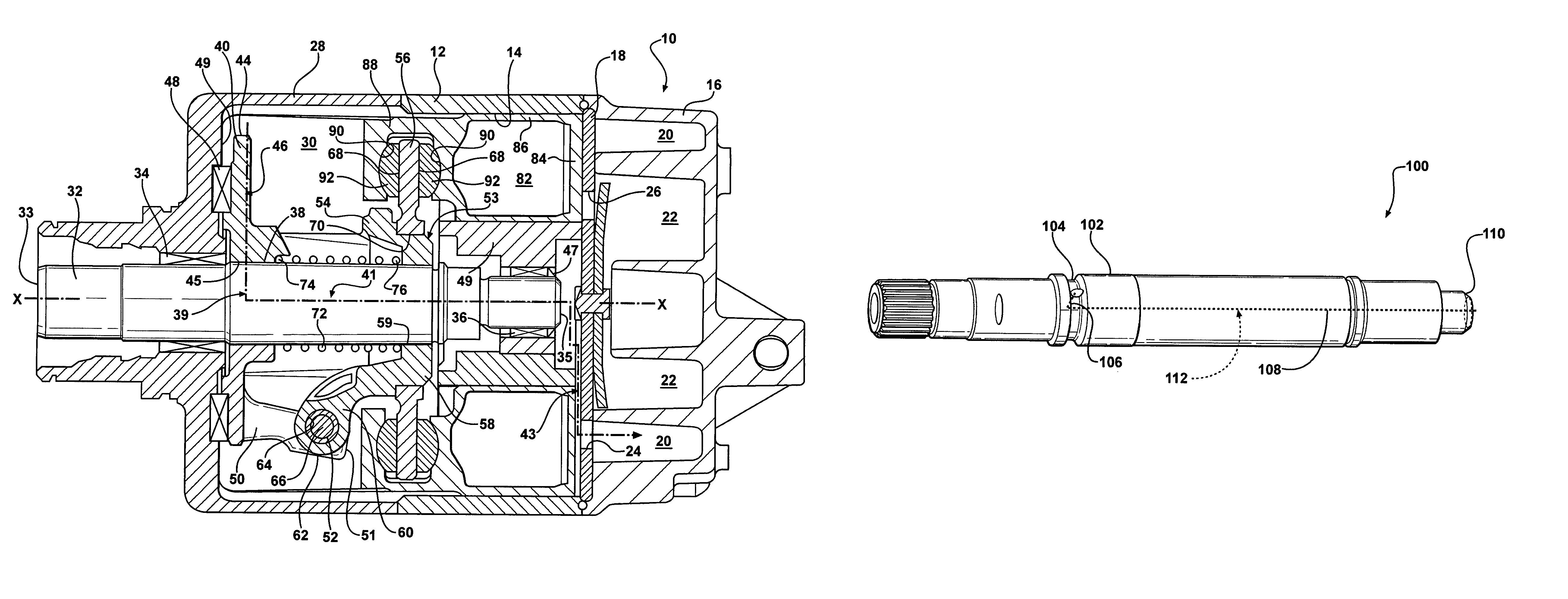 Oil separator for a fluid displacement apparatus