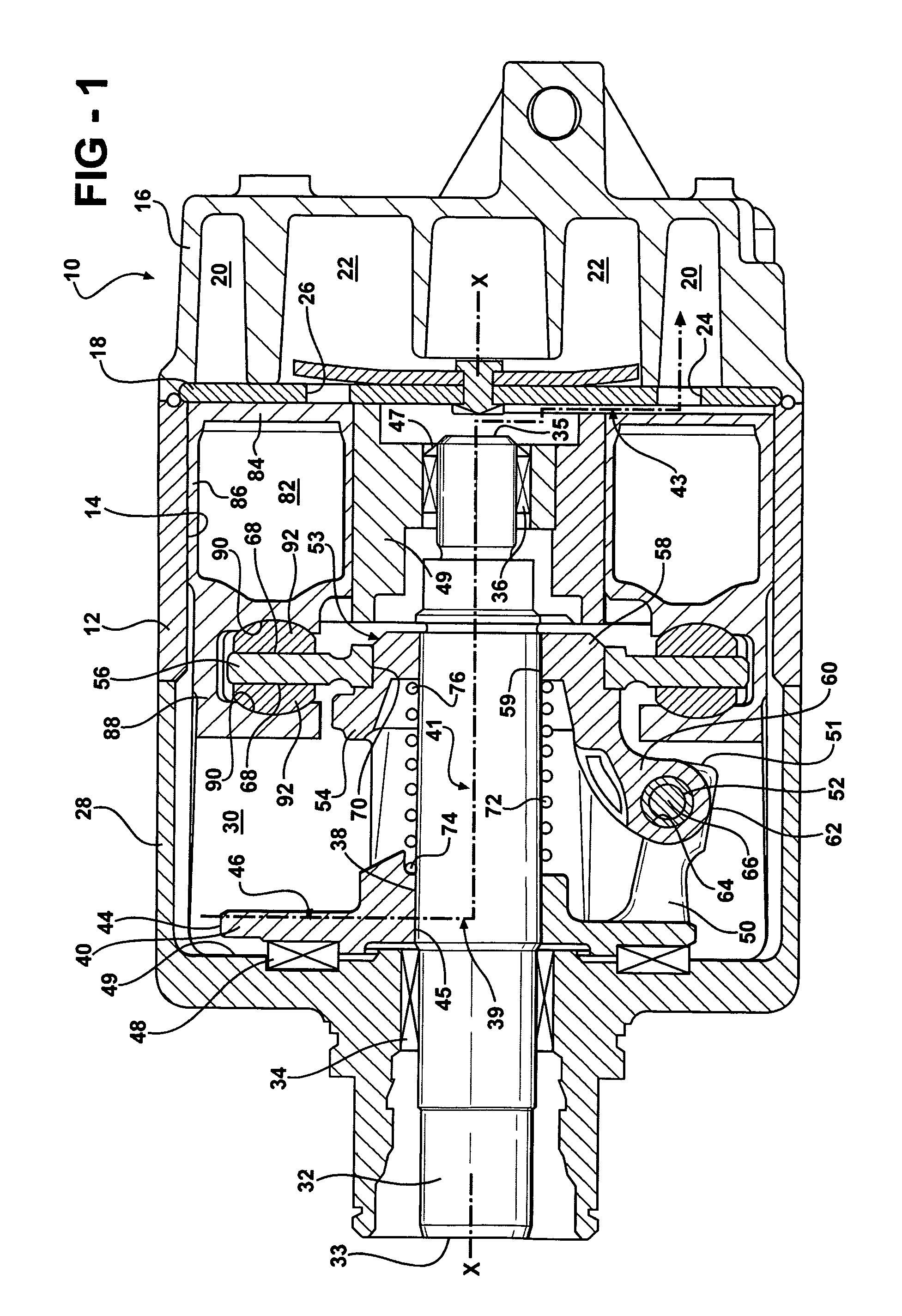 Oil separator for a fluid displacement apparatus
