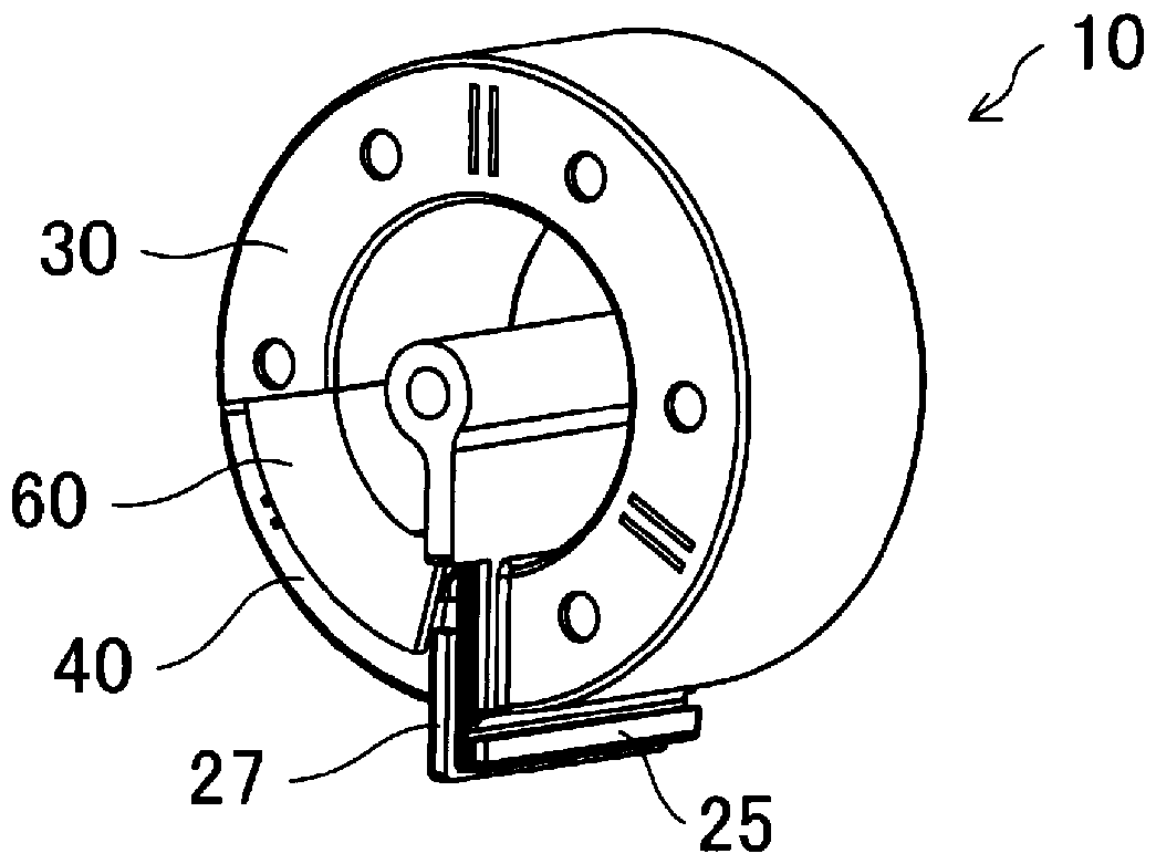 Slotted magnetic core, coil component using same, and manufacturing method of coil component