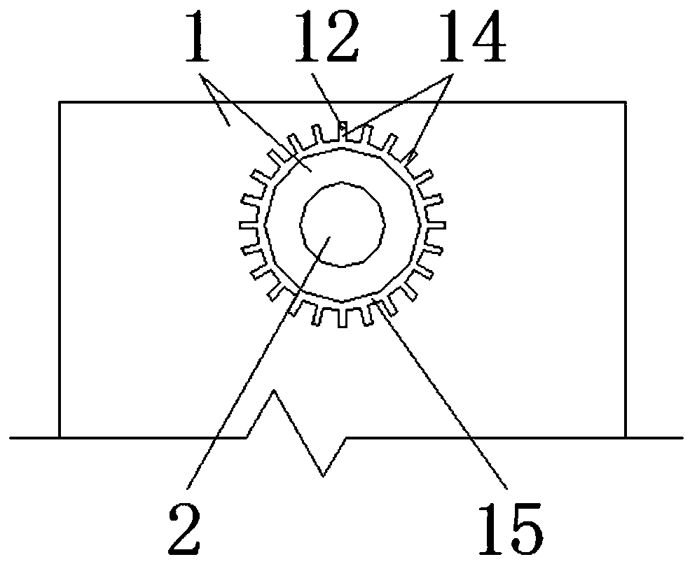 Rotation control mechanism of rotary welding device