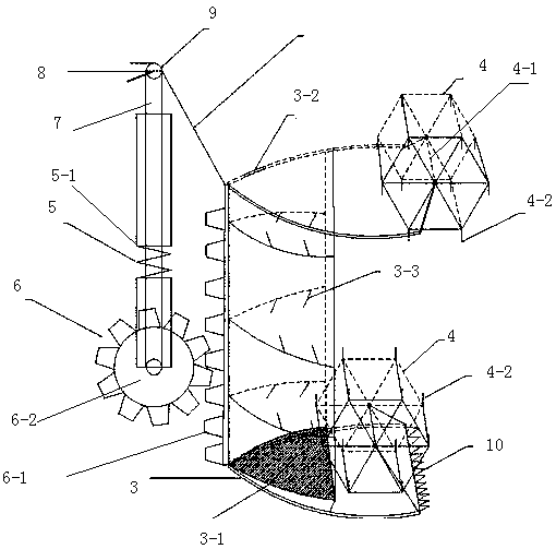 Lotus stem reaping and collection device
