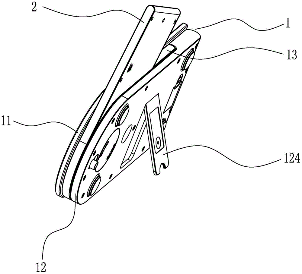 A rotatable hidden electronic scale