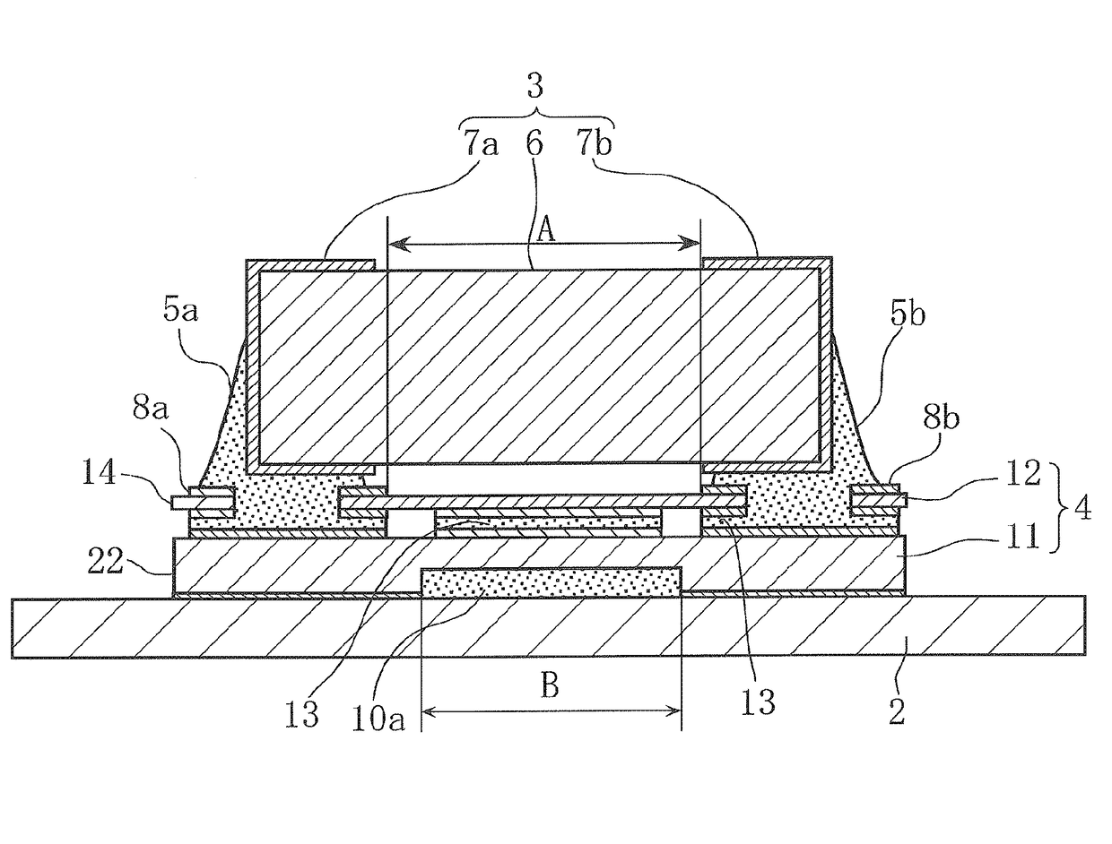 Electronic device and method for manufacturing electronic device