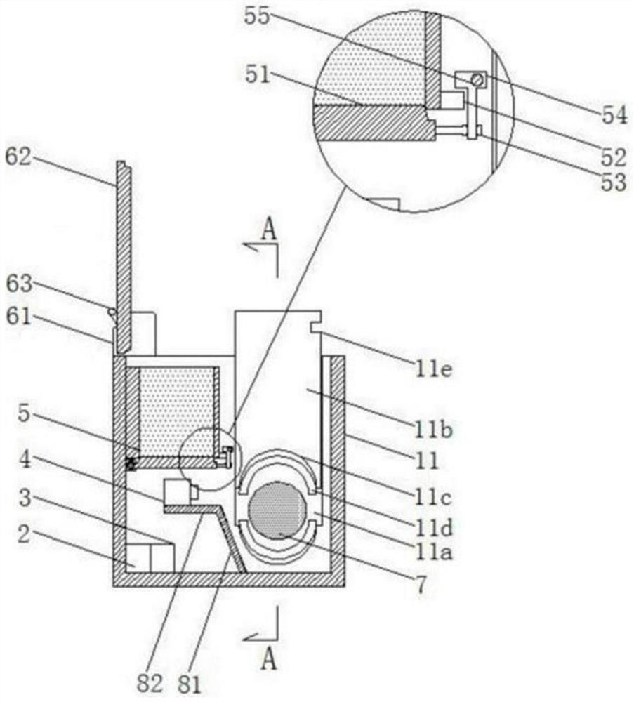 A kind of cable fire prevention device and using method thereof