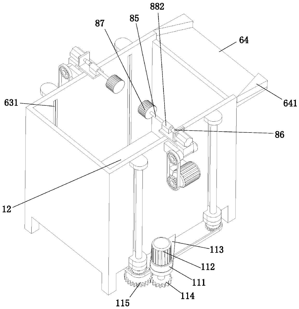 Automatic loading mechanism for rubber foaming sheets