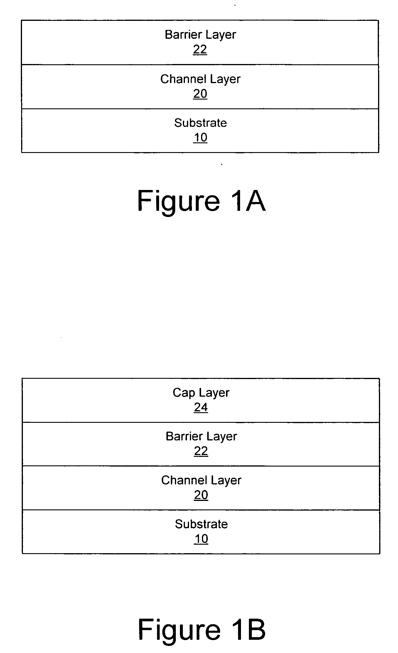 Methods of fabricating nitride-based transistors with a cap layer and a recessed gate