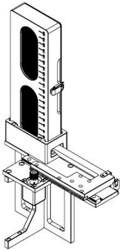 Slide pushing device