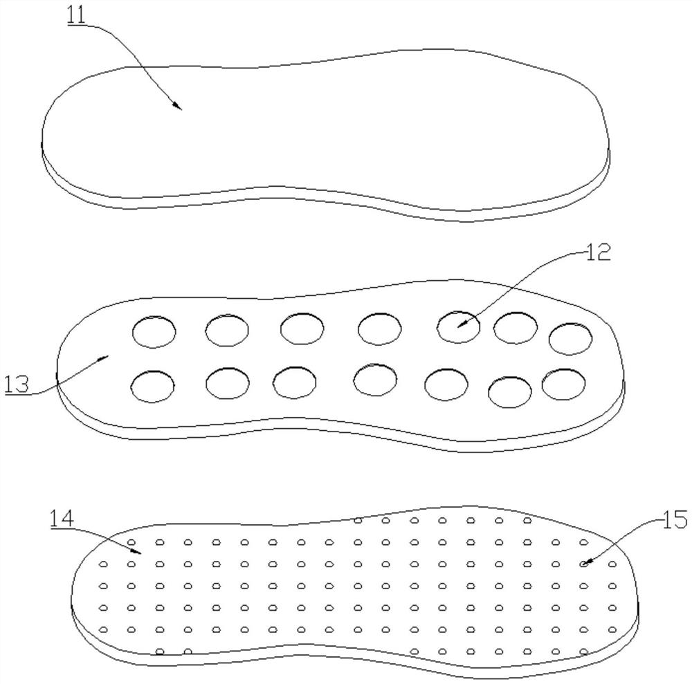 Sole with magnetic field and shoe with sole