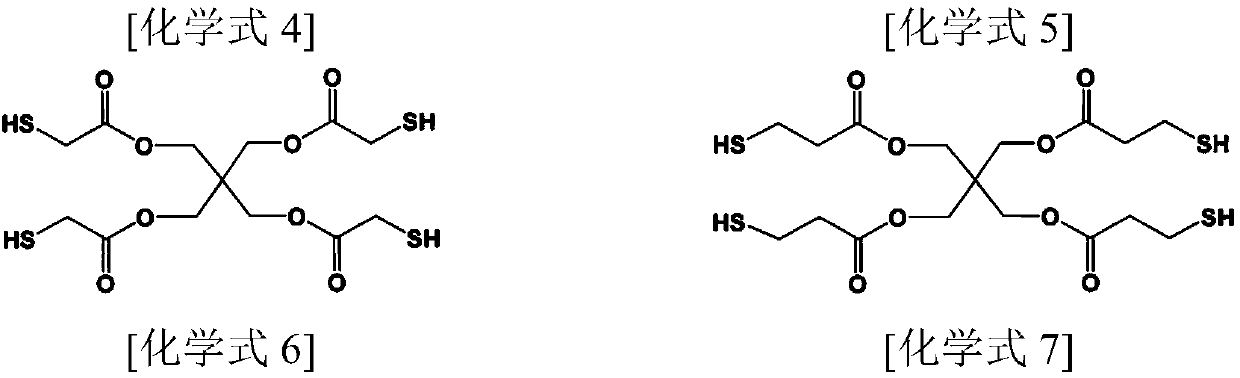 Polythiol composition for plastic optical lens