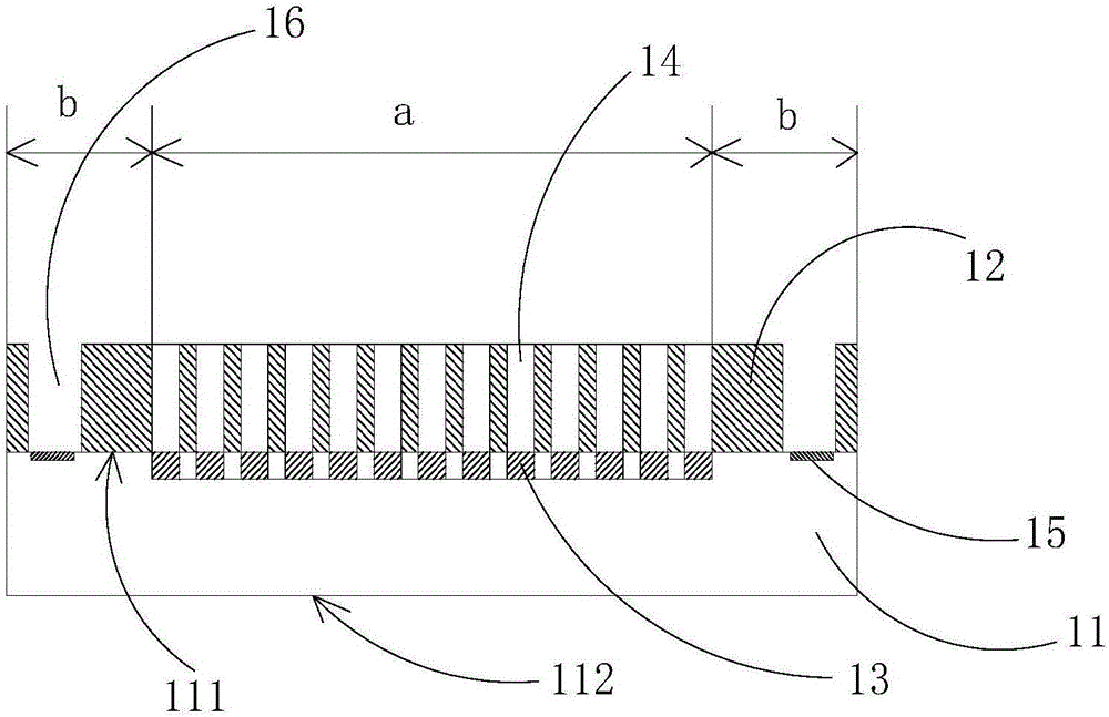 Fingerprint recognition chip packaging structure and method