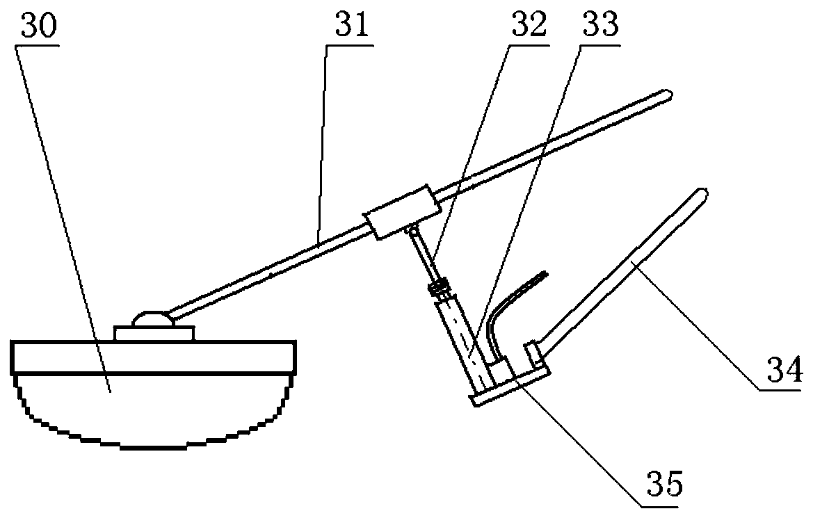 Movable water pumping equipment for ocean energy power generation engineering