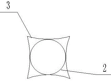 Telegraph pole and mounting and fixing method thereof