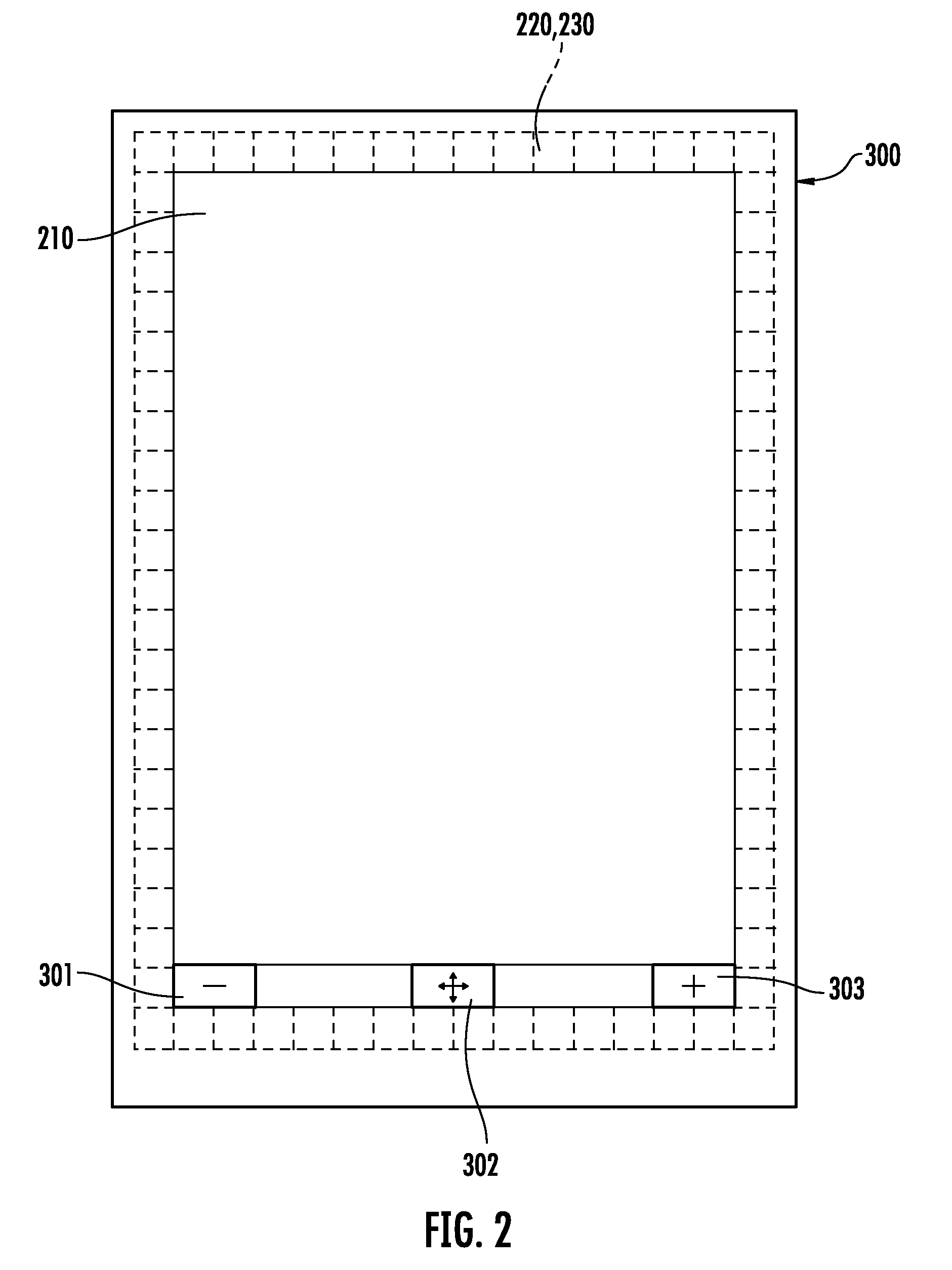 Full-browsing display method of touch screen apparatus using tactile sensors, and recording medium thereof