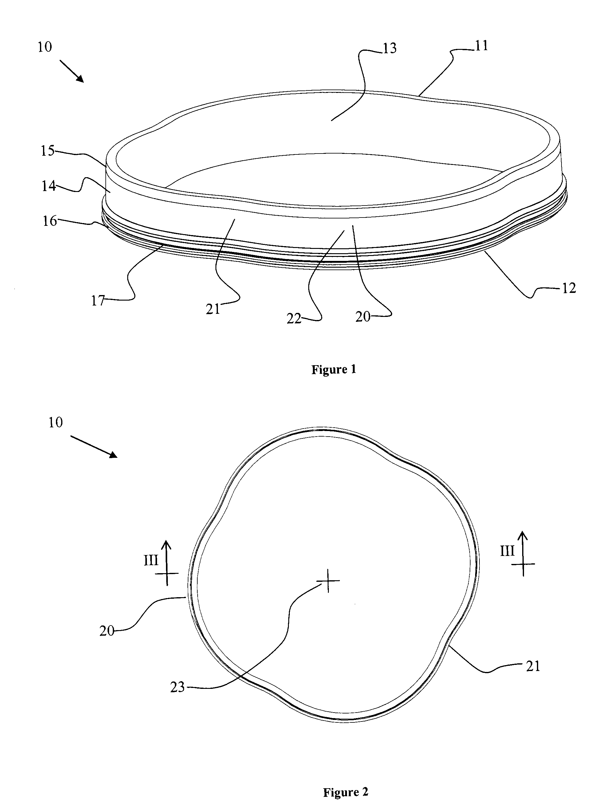 Shoulder ring with axial retention means, and tools for installing same