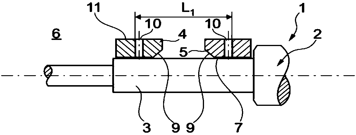 Exhaust gas turbocharger with rotor and its radial bearing bushing