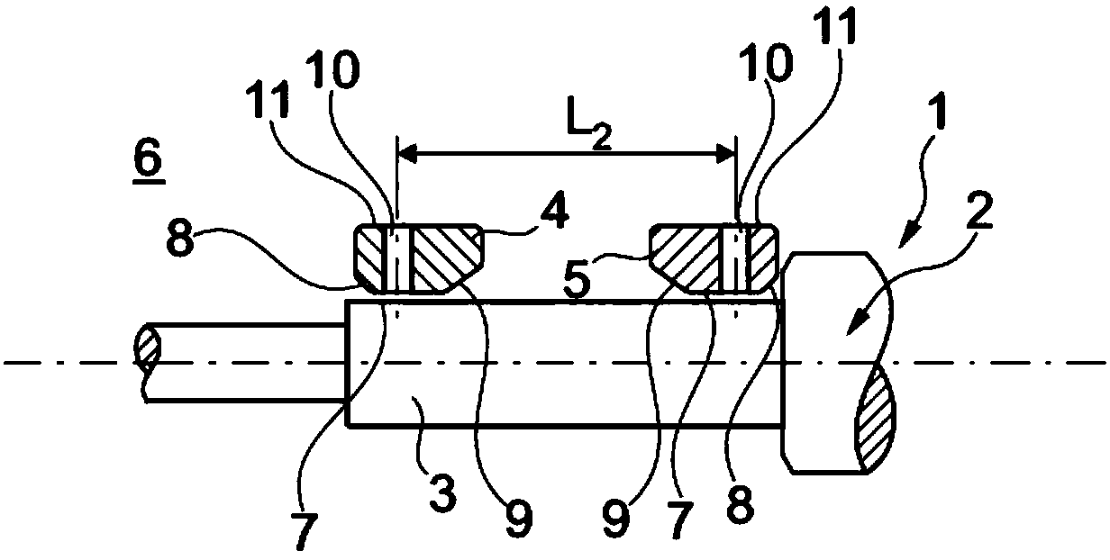 Exhaust gas turbocharger with rotor and its radial bearing bushing