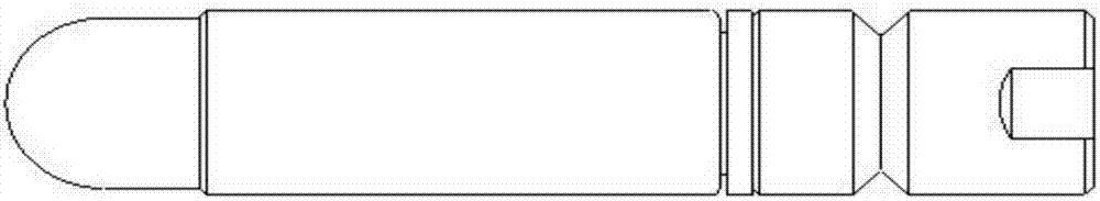 High-pressure water cleaning self-rotating spray head adopting front diversion structure design