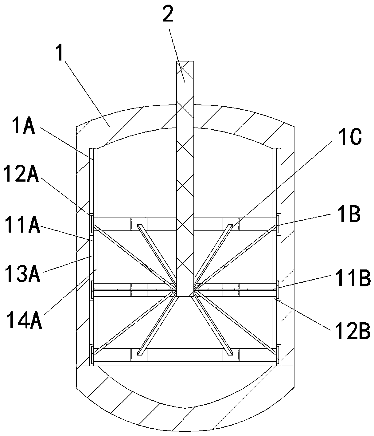 a stirrer for a reactor