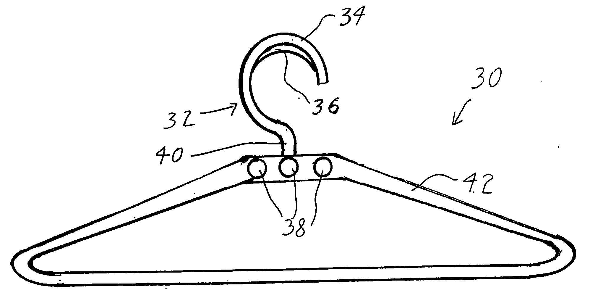 Low friction hanger system and hangers for use therewith