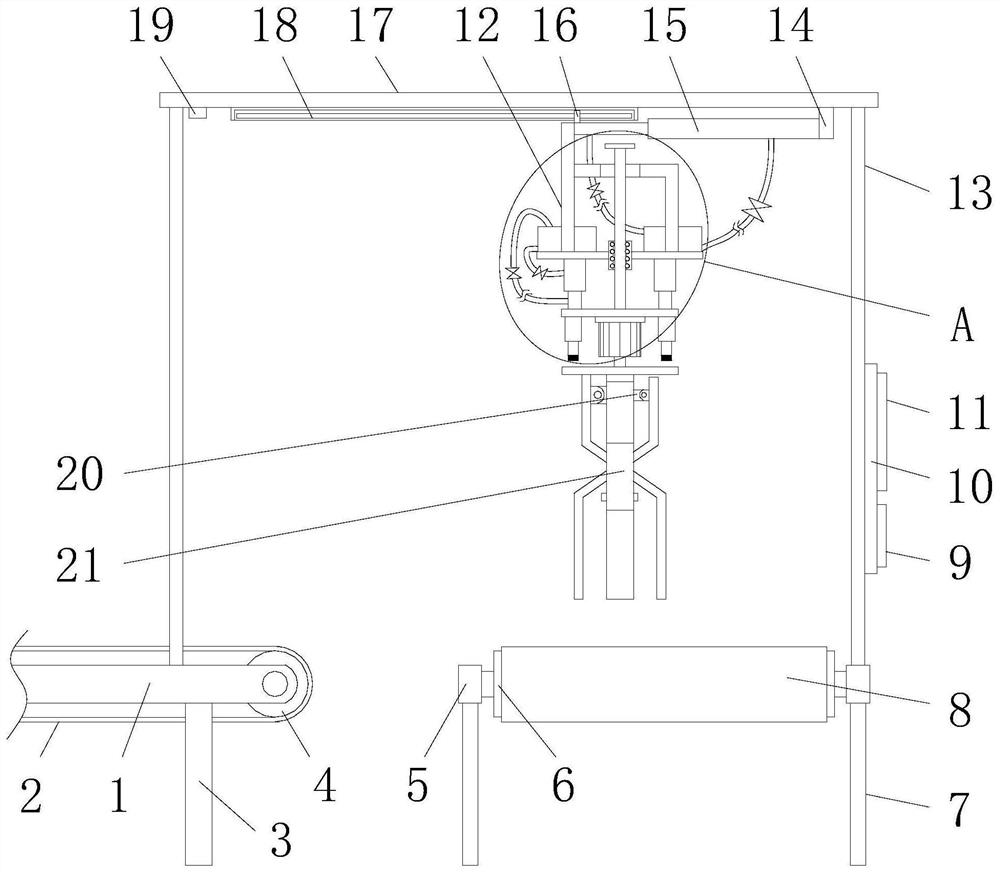 Building block product sub-packaging machine