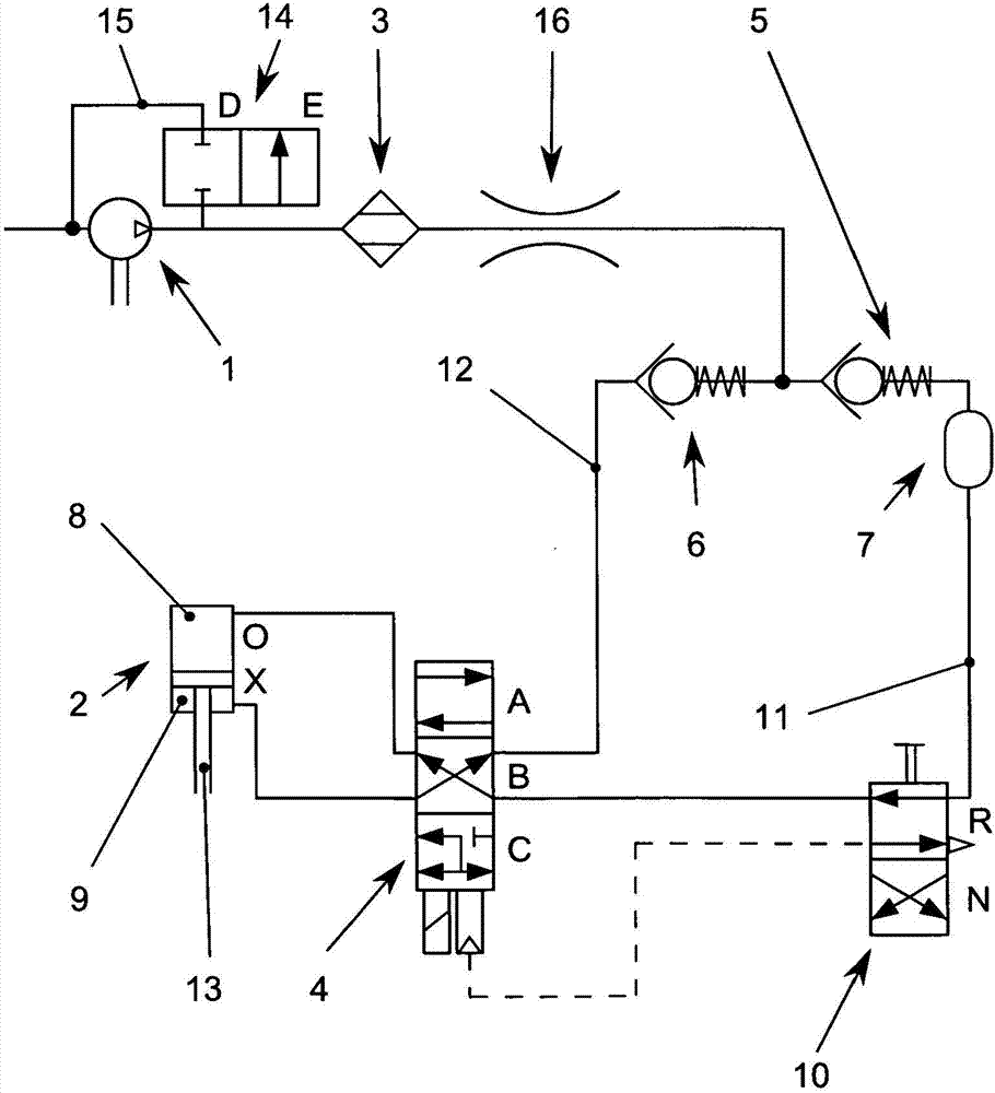 Door controller for vehicles and method for actuating a cylinder of a vehicle door
