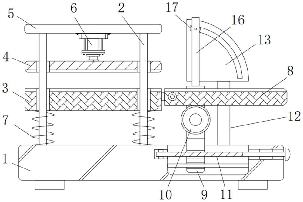 Bending equipment for honeycomb plate core material production