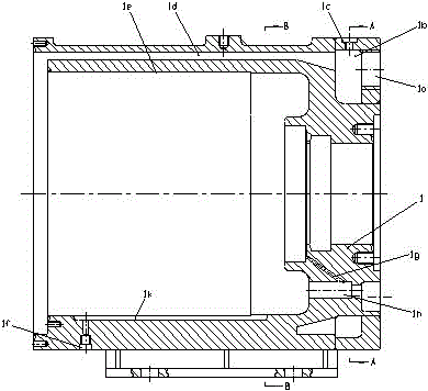 An air gap non-immersed hydraulic motor vane pump