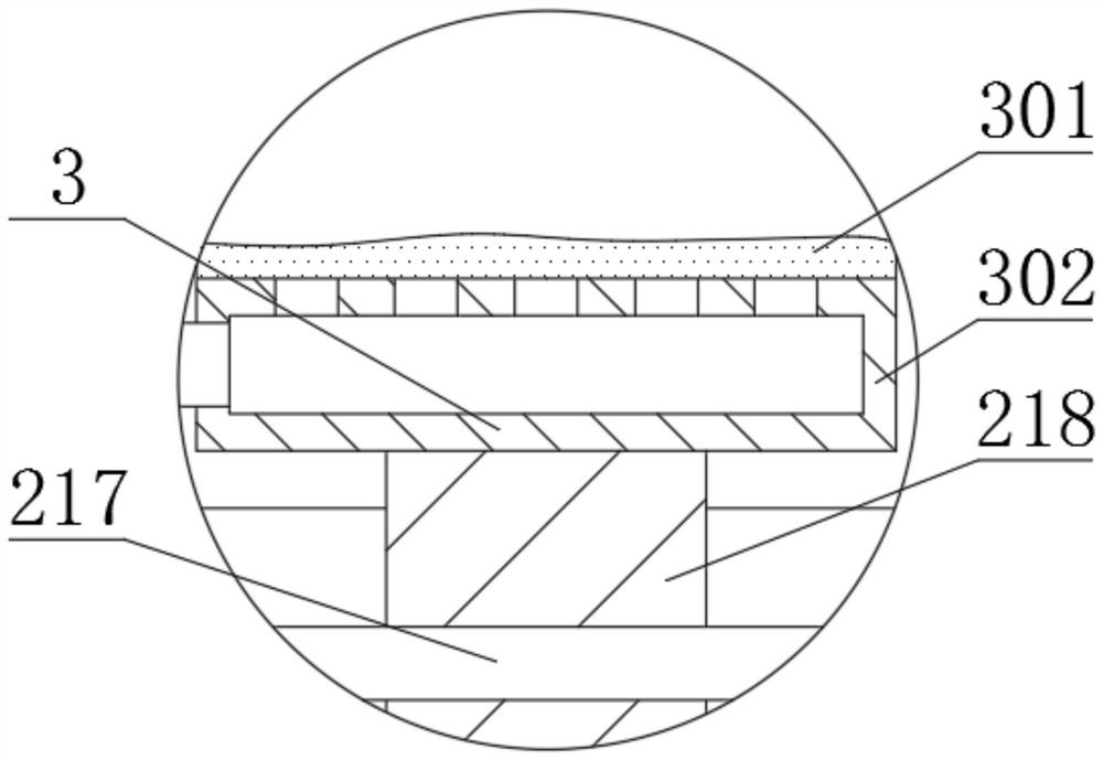 A wood-plastic composite material surface texture shaping device