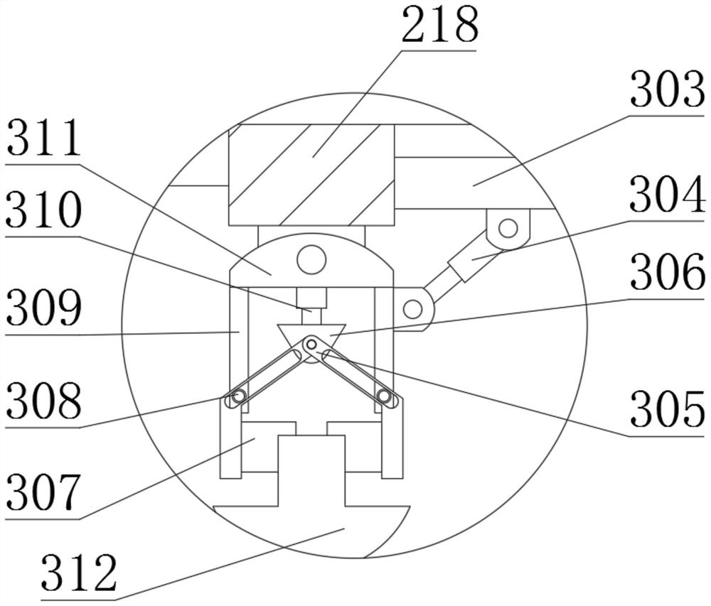 A wood-plastic composite material surface texture shaping device