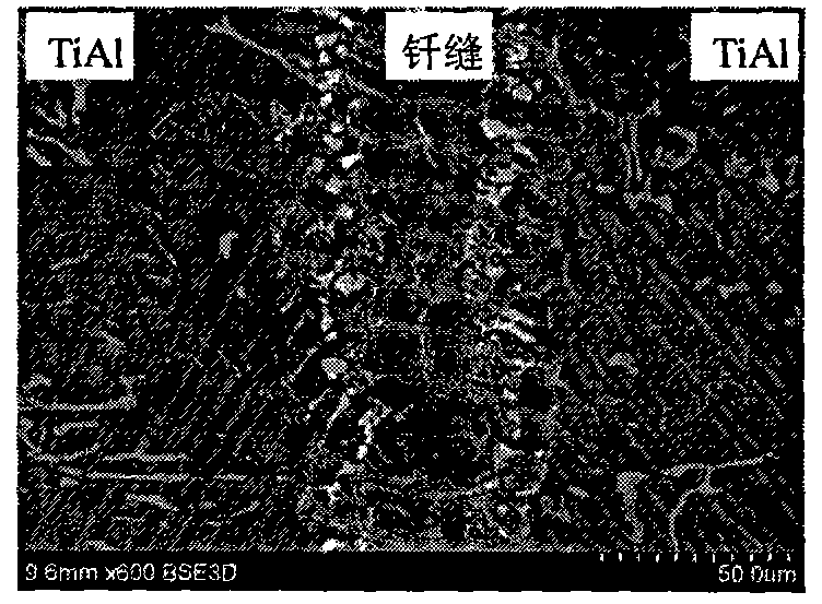 High-temperature solder for welding TiAl group alloy and preparation method thereof