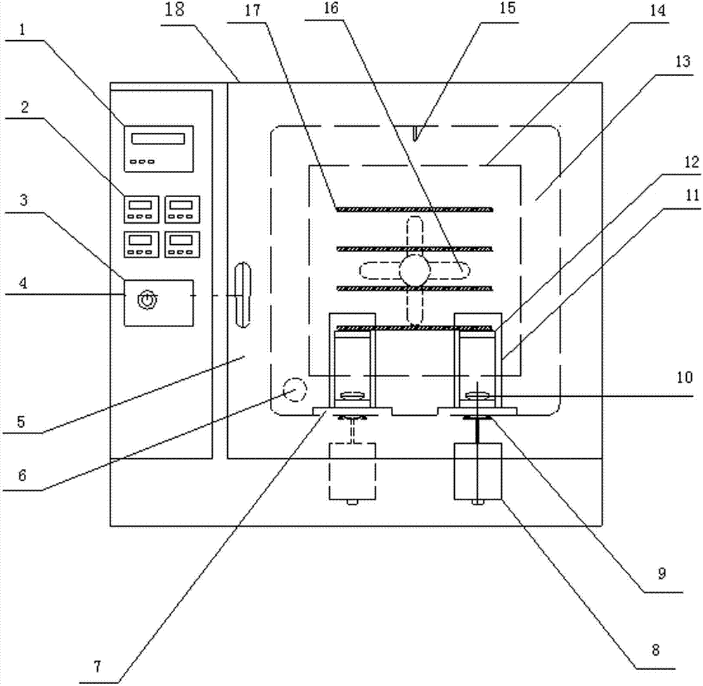 Electric magnetic-stirring high-pressure reactor