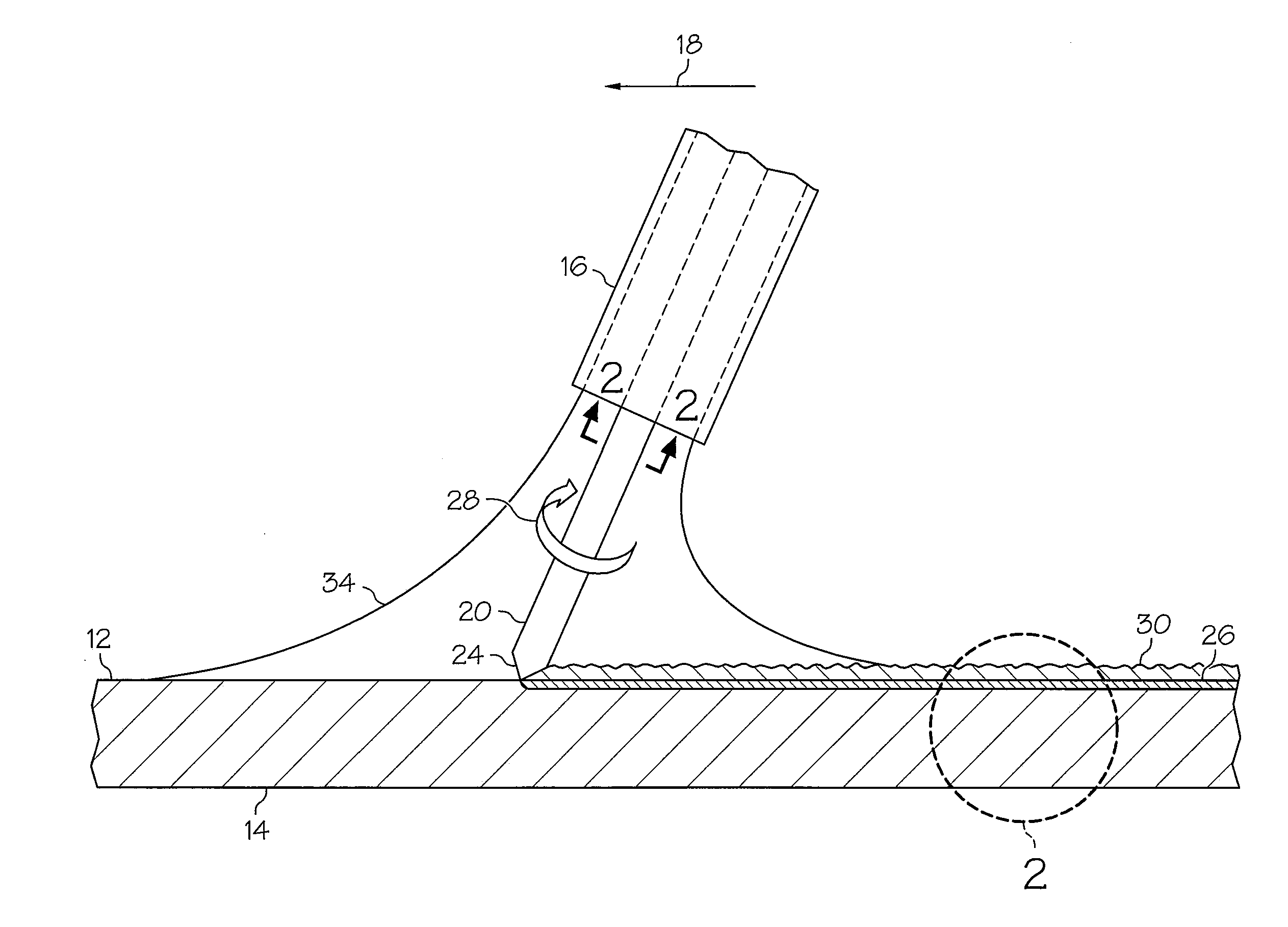 Coating/repairing process using electrospark with psp rod