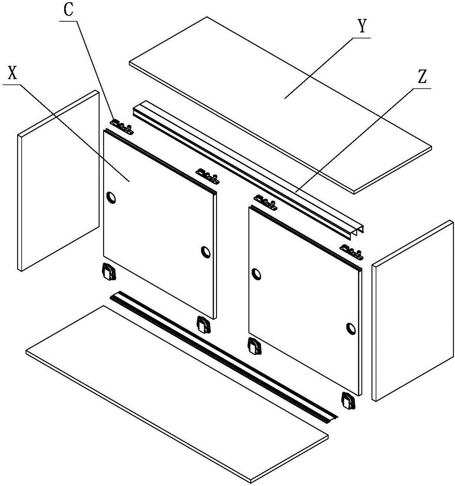 Rolling wheel linkage adjustment mechanism for sliding door of furniture