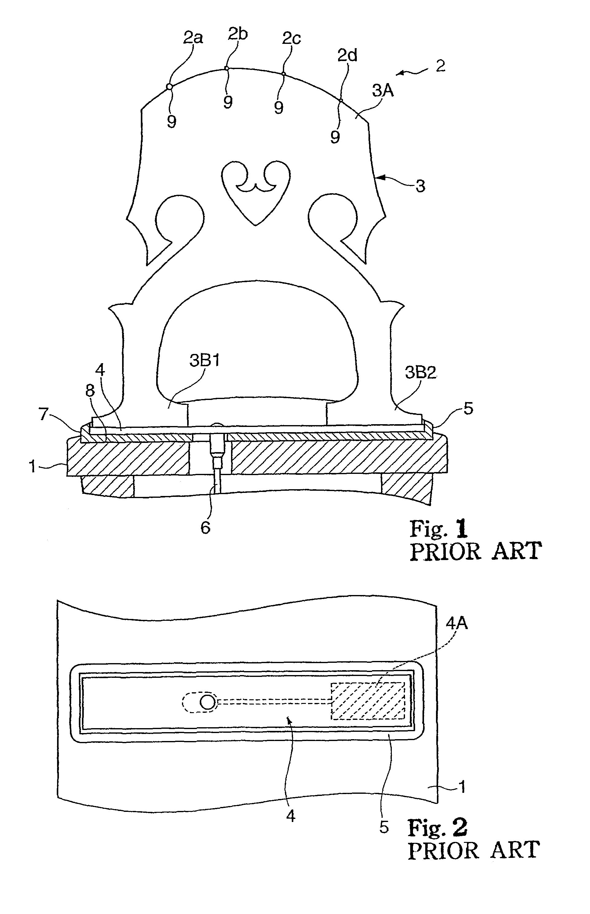 Electric stringed musical instrument and pickup unit incorporated therein for converting vibrations to signal