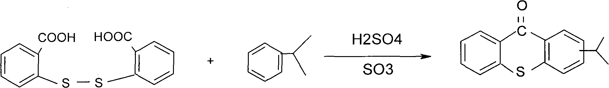 Preparation process of 2-isopropylthioxanthone