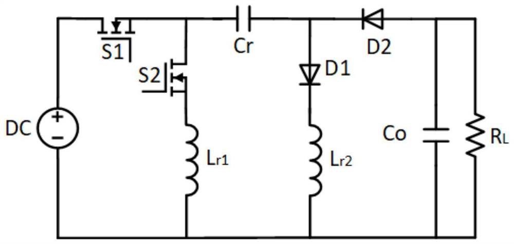 Buck-boost Cuk double-resonance switched capacitor converter
