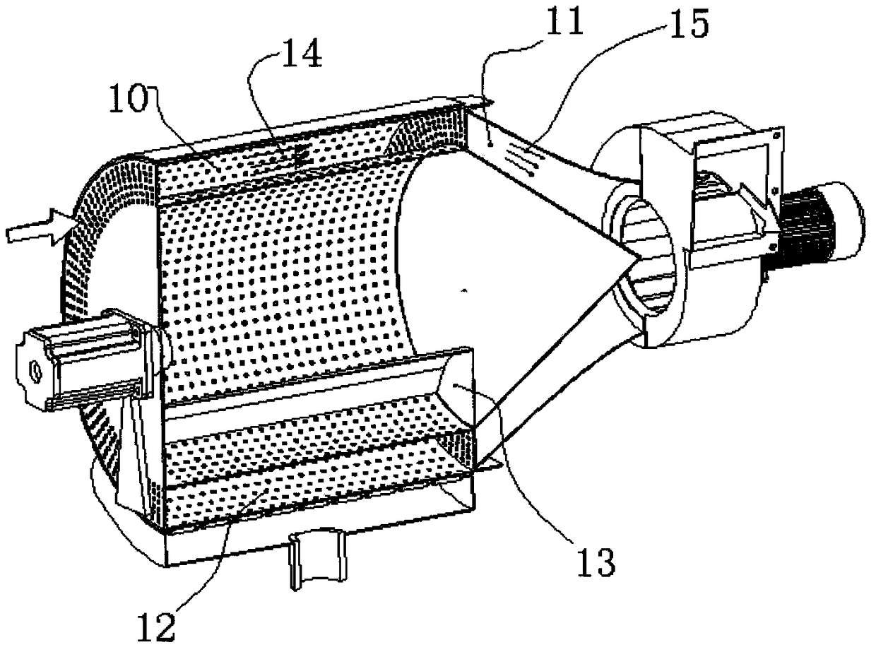 Atmospheric water generator provided with water molecular adsorption roller