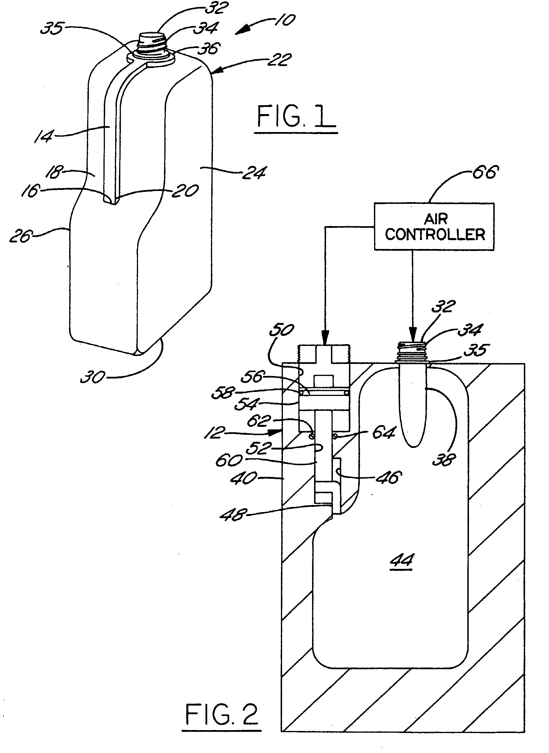 Method of reheat blow molding a container