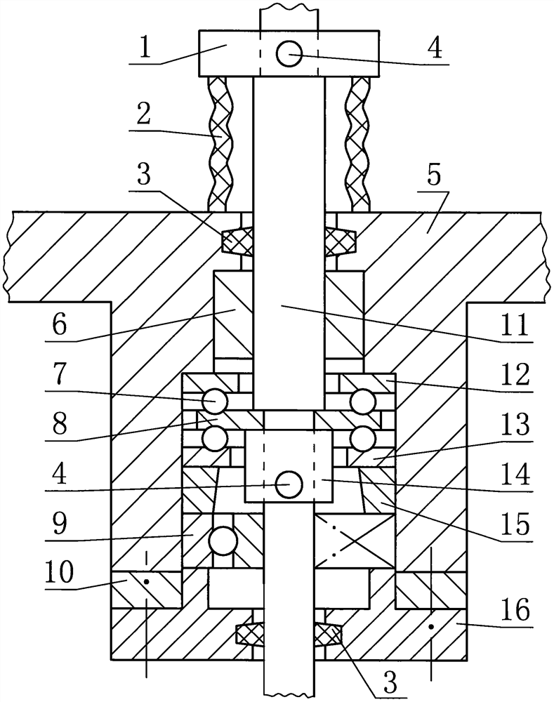 Axial sealing structure and washing machine adopting axial sealing structure