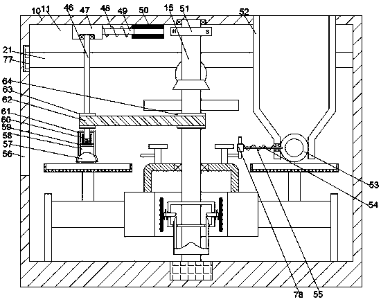 Graphene processing device for coating solar panel