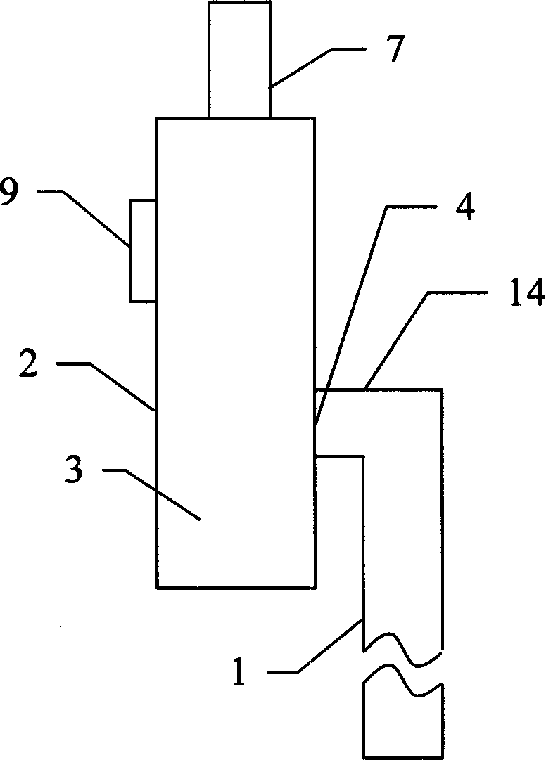 Kick stand and lock joining device for two-wheel vehicle