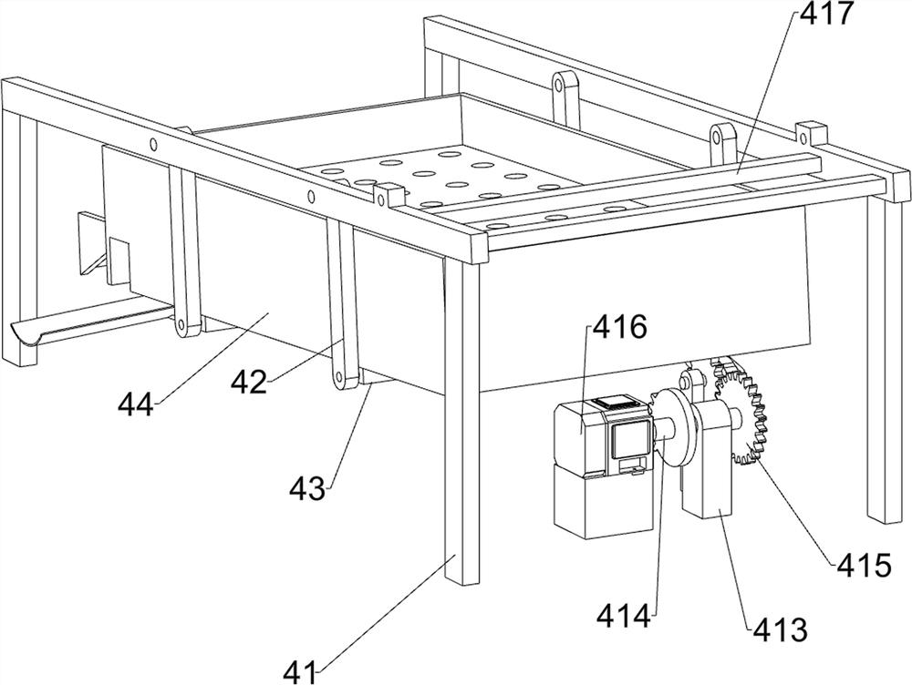 Agricultural vibratory screening device for coarse grain